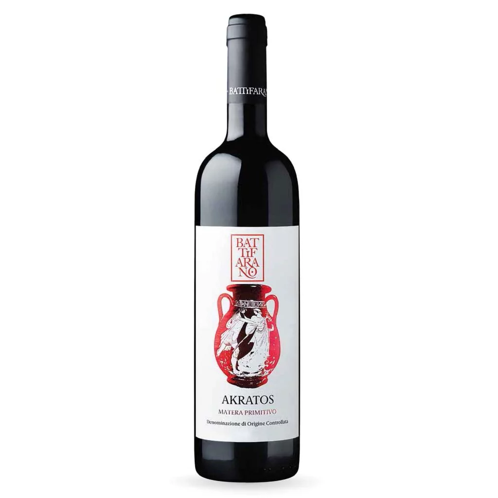 Matera Primitivo DOC "Akratos" Rosso - Battifarano