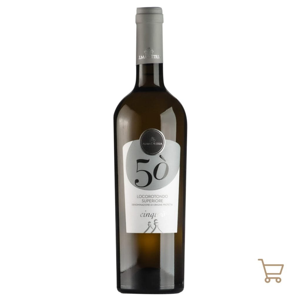 Almaditria "CinqueO" Locorotondo DOC Superiore - Cantine Upal