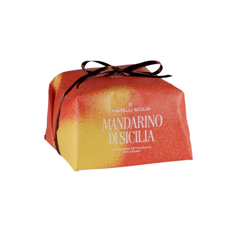 Fratelli Sicilia - Panettone Artigianale Farcito al Mandarino