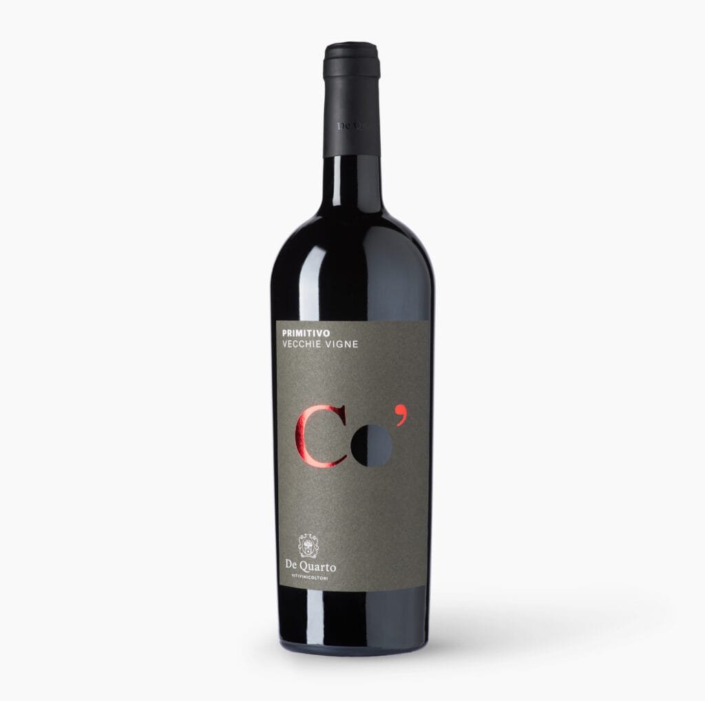 Primitivo di Manduria DOP Riserva "CO'" Vecchie Vigne - De Quarto