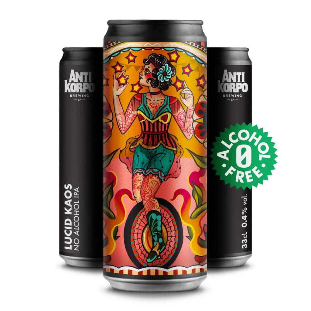 Antikorpo Brewing - "Lucid Kaos" No Alcohol IPA