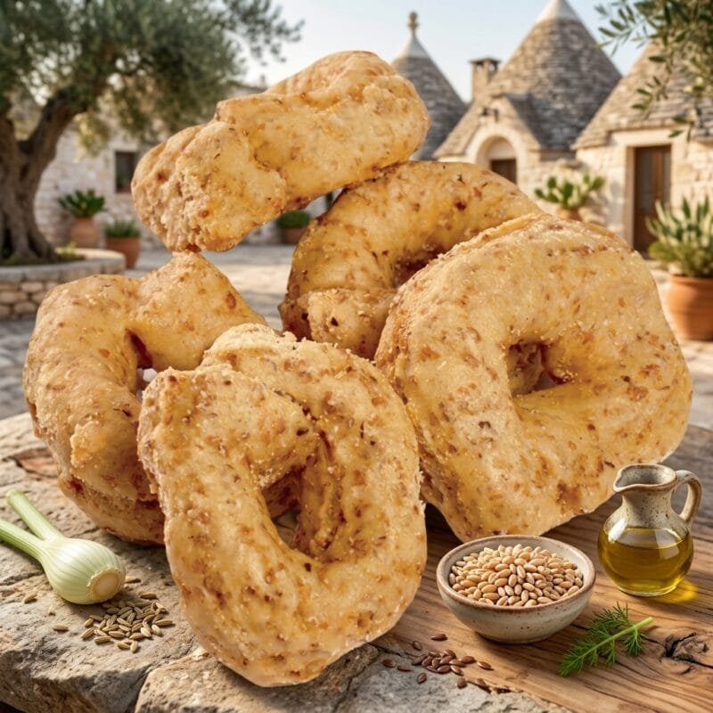 Taralli integrali Pugliesi - Fragranze Mediterranee
